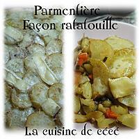 recette Parmentière façon ratatouille