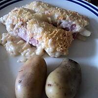 recette Gratin d asperge et jambon