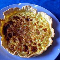 recette TARTE AUX CREVETTES ET CURRY