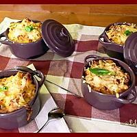 recette Pâtes au thon gratinées à la tomate