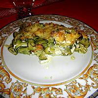 recette gratin de courgettes / ricota