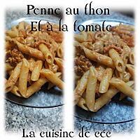 recette Penne au thon et à la tomate