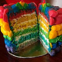 recette Rainbow Cake