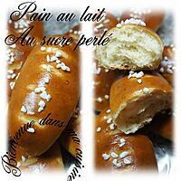 recette Pain au lait au sucre perlé