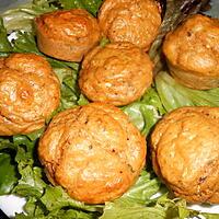 recette Muffins sardine a la tomate et fromage