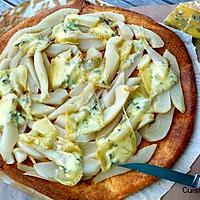 recette Tarte aux poires et Bleu du Vercors