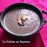 recette Velouté de champignons