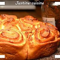 recette Brioche à la confiture de fraise