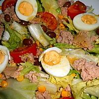 recette Salade composée au thon