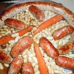 recette Saucisse et chorizo aux lingots du nord