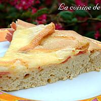 recette Tarte aux maroilles et jambon de pays