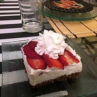 recette Tiramisu aux fraises