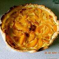 recette Tarte aux pêches