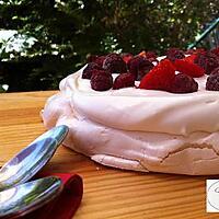 recette Pavlova aux fruits rouges