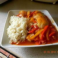 recette Poulet Basquaise