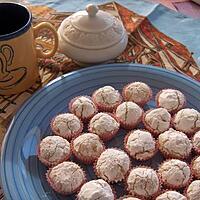 recette Les boules aux amandes