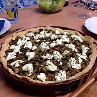 recette Tarte aux champignons et ricotta