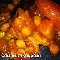 recette Légumes au Ras El Hanout