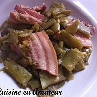 recette Coco plat et tranches de lard