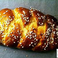 recette Brioche tressée à la fleur d'oranger