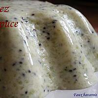 recette faux bavarois aux kiwis