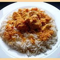 recette Curry de poulet aux abricots