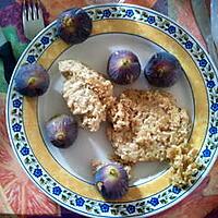 recette Galettes de flocons d'avoine accompagnées de figues fraîches