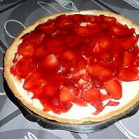 recette Tarte sablée mascarpone fraise