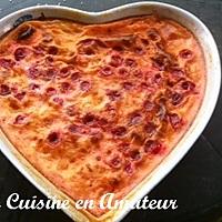 recette Flognarde aux cerises