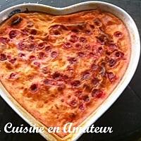 recette Flognarde aux cerises