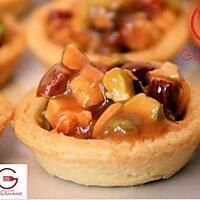 recette Mini Tartelettes aux fruits secs