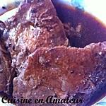 recette Côte de porc sauce barbecue en papillote