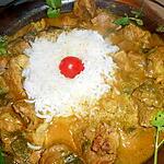 recette Sauté de porc au curry