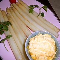 recette Asperges blanches a la mayonnaise