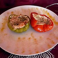 recette Poivrons farcis légers