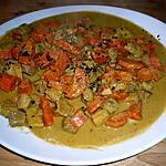 recette Emincé de porc aux carottes