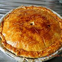 recette Tourte pomme de terre lardons