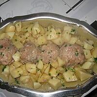 recette Paupiettes de veau, pommes de terre