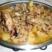 recette LAPIN   A  L'AIL (recette corse)