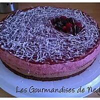 recette Bavarois fruits rouges et chocolat