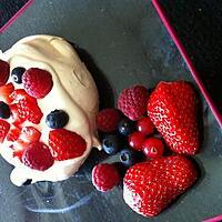 recette pavolvas aux fruits rouges