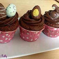 recette Cupcakes cgocolat coco de Pâques