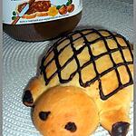recette TORTUES BRIOCHÉES AU COEUR FONDANT NUTELLA