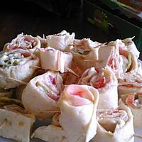 recette Wraps apero