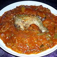 recette POULET BASQUAISE EXPRESS