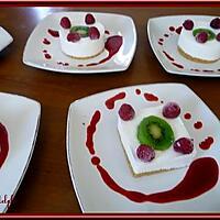 recette Mousse citronnée kiwi framboises