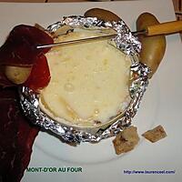 recette MONT-D'OR AU FOUR