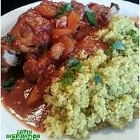 recette Lapin d'inspiration orientale