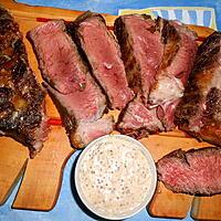 recette Cote de boeuf a la moutarde de meaux