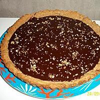 recette tarte sablé choco-praliné